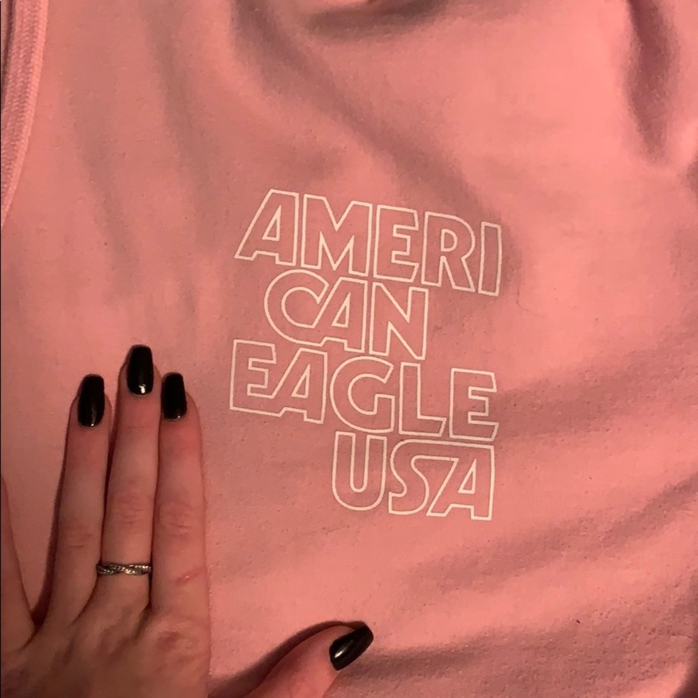 Pink cropped æ top - Picture 5 of 6